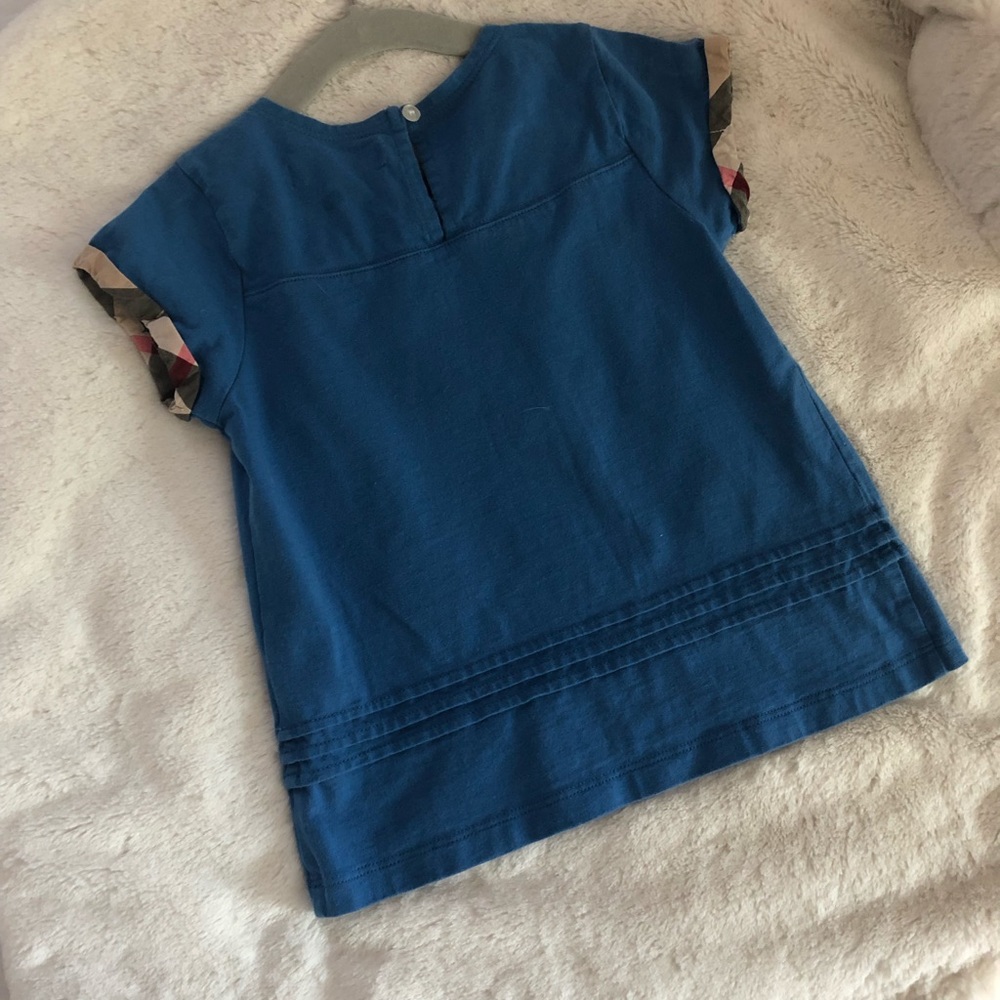 Burberry Girls 3T blue shirt